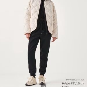 Uniqlo HEATTECH Pile Lined Sweatpants Women’s Size S